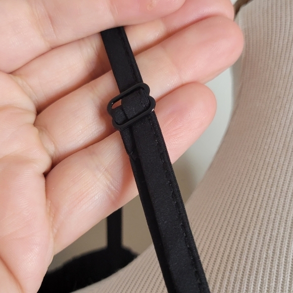 Fabletics Black Prue Cutout Off Shoulder Romper Size Medium - Picture 9 of 11